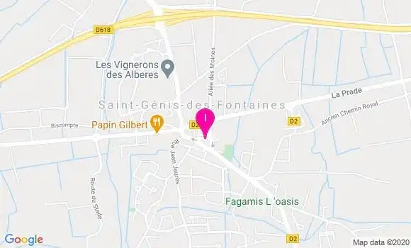 Localisation Catherine De Oliveira