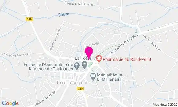 Localisation Carole Pomarede