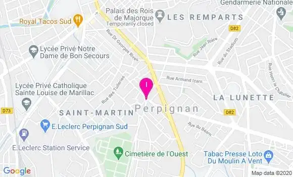 Localisation Angele Pla Jorda