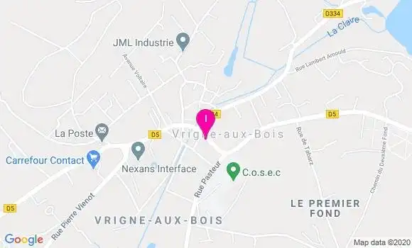 Localisation Isabelle Jover