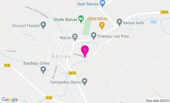 Localisation Marie France Tofinos