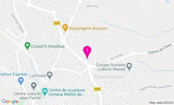 Localisation Jean Louis Raugel