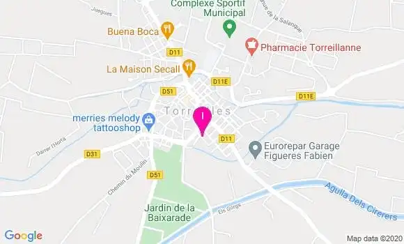 Localisation Nathalie Villalongue