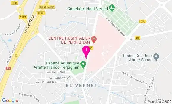 Localisation Odile Nougues
