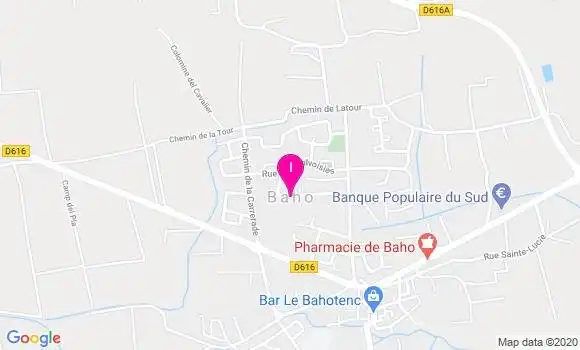 Localisation Luc Garrigue