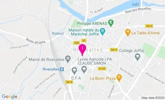 Localisation Delphine Lheritier