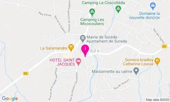 Localisation Claudie Jammes