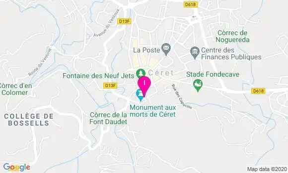Localisation Brigitte Jove