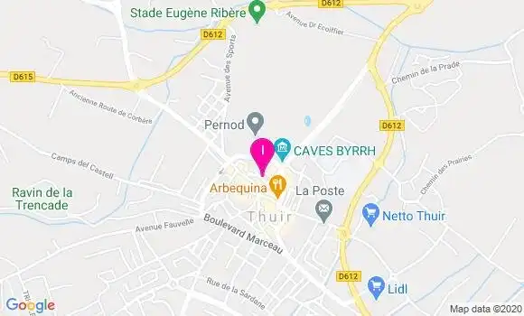 Localisation Alexandre Liotier