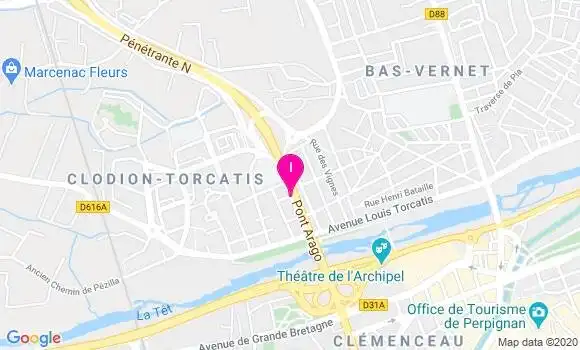 Localisation Melissa Lariviere