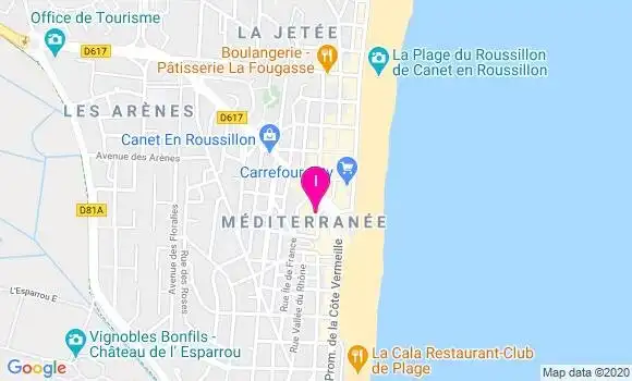 Localisation Marie Helene Planas