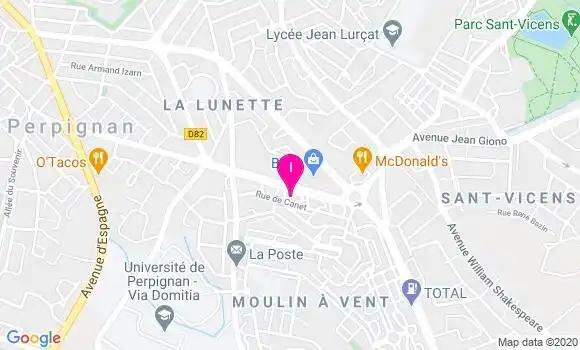 Localisation Myriam Mallet