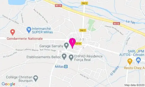 Localisation Karine Maraval