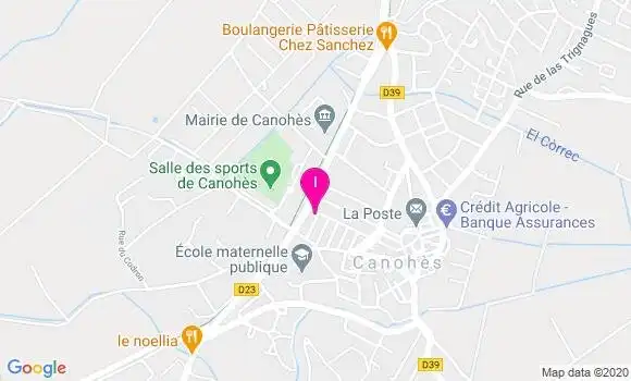 Localisation Severine Veillet