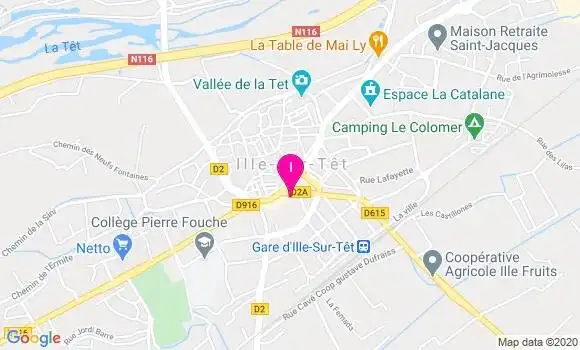 Localisation Lauryne Reynal