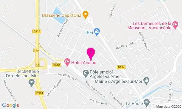 Localisation Virginie Pirez