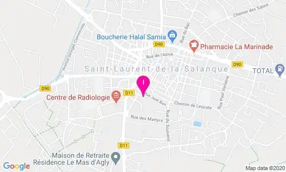 Localisation Laure Toris