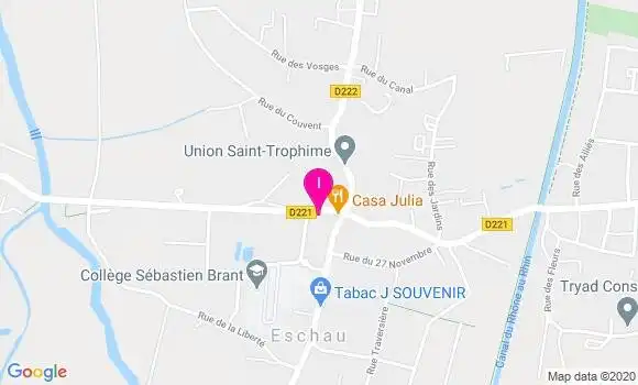 Localisation Magali Leb