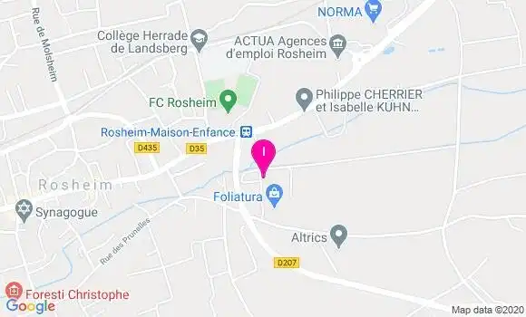Localisation Christine Bosert Tiphine