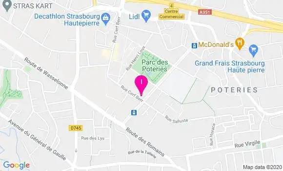 Localisation Murielle Kircher