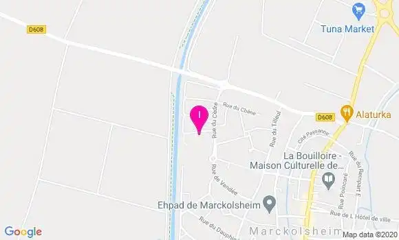 Localisation Claudia Koch