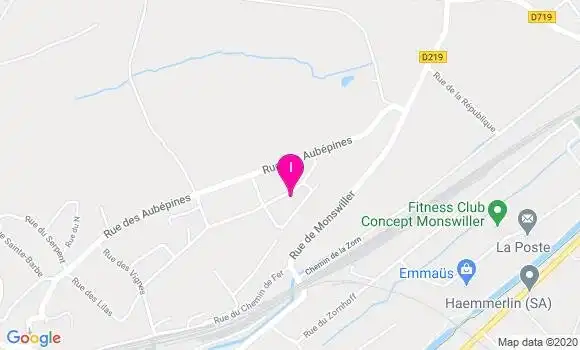 Localisation Claire Garceau