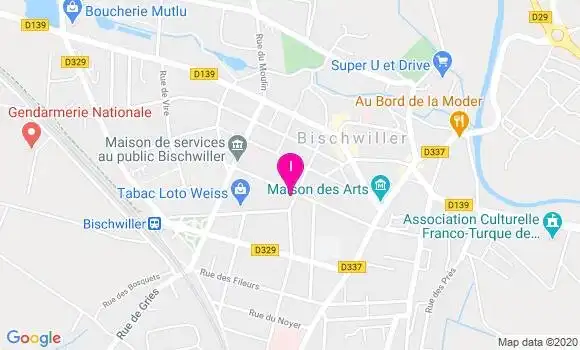 Localisation Rachel Schaming