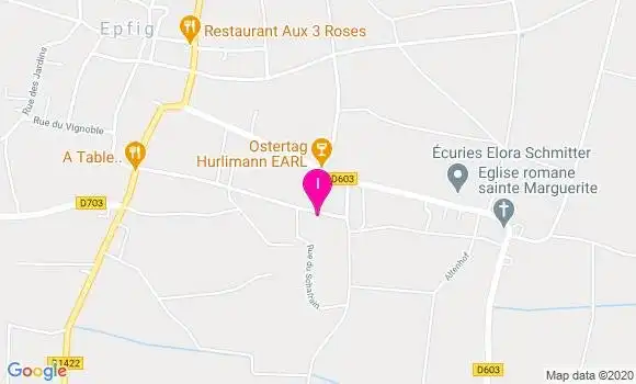 Localisation Marie France Ackermann