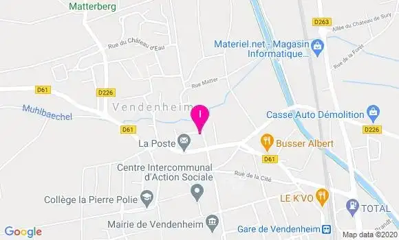 Localisation Sandrine Le Rolland