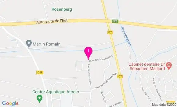 Localisation Sabrina Aday