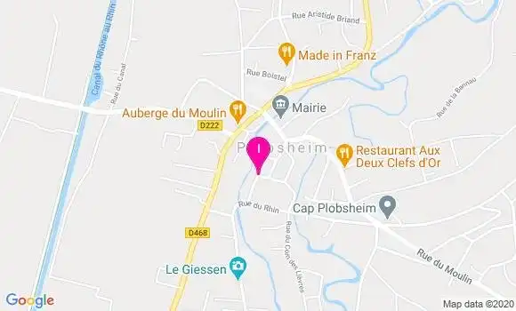 Localisation Virginie Daul
