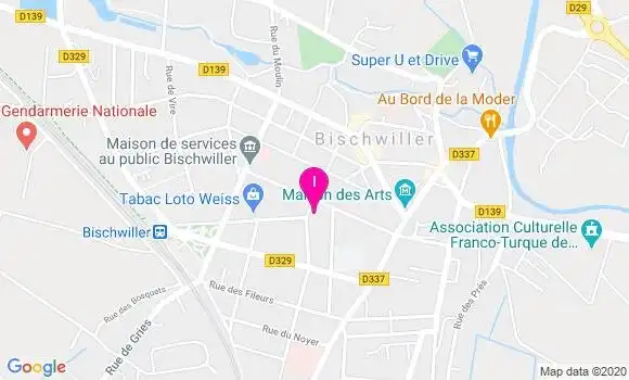 Localisation Anne Grandeau