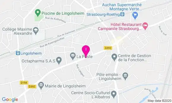 Localisation Helene Matouk Aouad