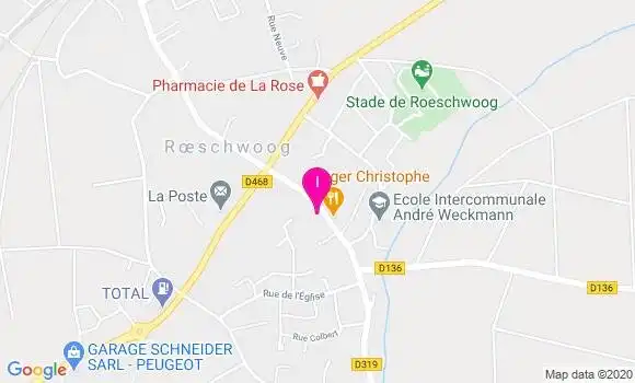 Localisation Audrey Wendling