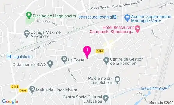Localisation Sophie Mandery