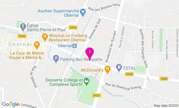 Localisation Muriel Fey