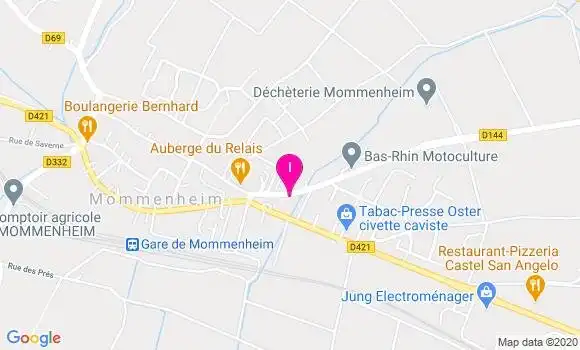 Localisation Mireille Feist