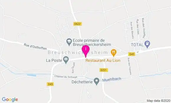 Localisation Camille Kaeffer