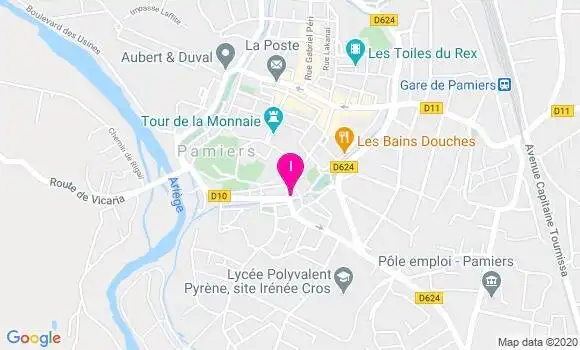 Localisation Beatrice Baudouy