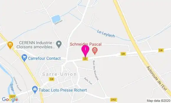 Localisation Fabienne Jung