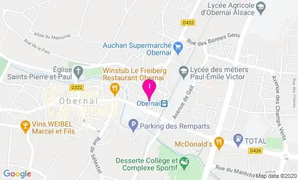 Localisation Marie Voegele