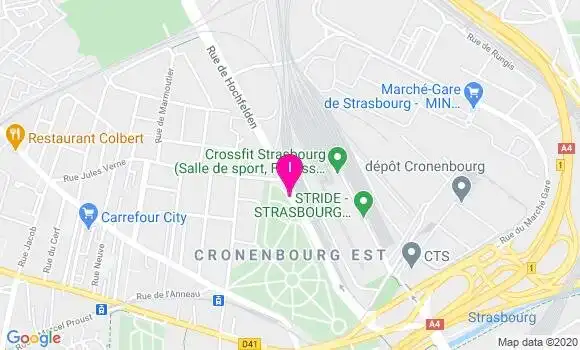 Localisation Sabine Hervault