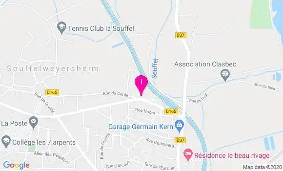 Localisation Pierre Vix