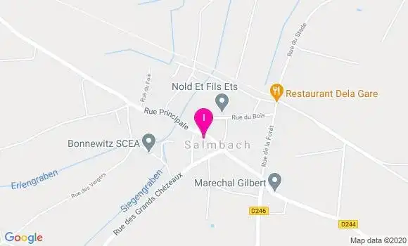 Localisation Elisabeth Pluta