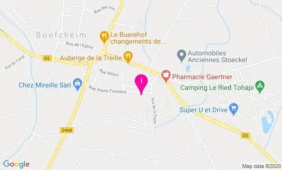 Localisation Nathalie Mette