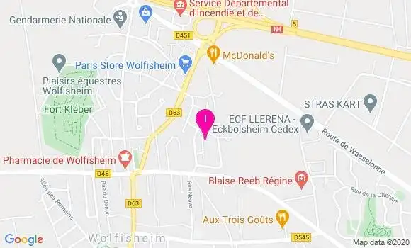 Localisation Myriam Marques