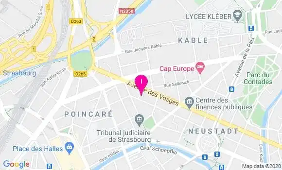 Localisation Cathy Rousseau