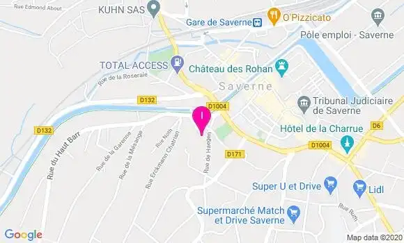 Localisation Audrey Esteve