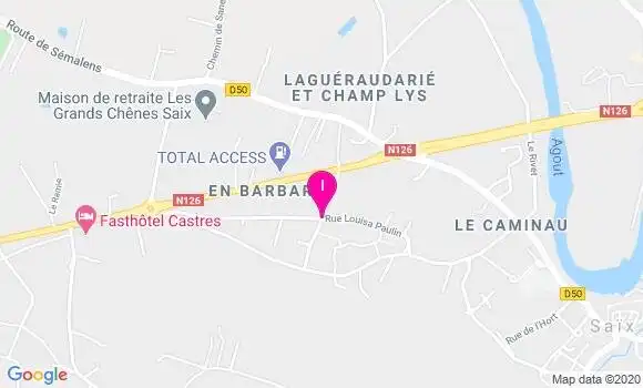 Localisation Melanie Moreno