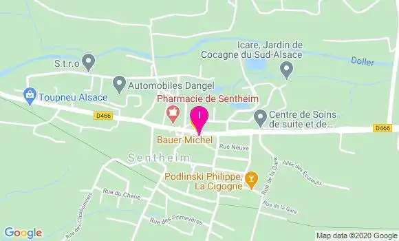 Localisation Mathilde Rapp